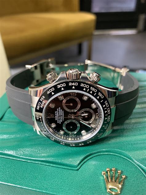 rolex cosmograph daytona white gold 2017|Rolex daytona white gold price.